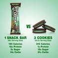 thumbnail image 3 of Fit Crunch Snack Sized Protein Bars 46g (9 Count, Mint Chocolate Chip), 3 of 7
