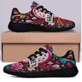 thumbnail image 3 of Happy Galentine's Day Shoes Sneakers Black Size 9, 3 of 7
