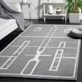 thumbnail image 2 of SAFAVIEH Fifth Avenue Della Abstract Area Rug, Grey/Ivory, 6' x 9', 2 of 8