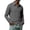 Gray, variant on Mens Button down Shirts Comfortable Textured Business Casual Shirt Plain Collared Long Sleeve Dress Shirt(White,3X-Large)