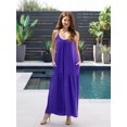 thumbnail image 2 of Womens Spaghetti Strap Maxi Dress, 2 of 10