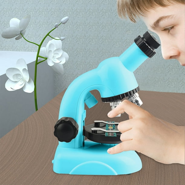 Turilly Children's Microscope Toys HD 1200 Times DIY Biological