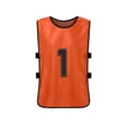 thumbnail image 2 of Chaleco 12 PCS Adultos Fútbol Pinnies 2 colores Secado rápido Camisetas del equipo de fútbol Deporte Tomshoo Chaleco, 2 of 7
