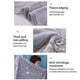 thumbnail image 5 of Matsuzay Manta de franela para el hogar, dormitorio, estrellas, luminosa, para oficina, cálida, cómoda, para dormir, suministros para 150x200cm Juegos de cama Matsuzay HA071128-01, 5 of 6