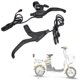 thumbnail image 3 of 1 paire de leviers de freins en alliage d'aluminium pour vélo électrique, poignée de guidon, accessoire noir, 3 of 4
