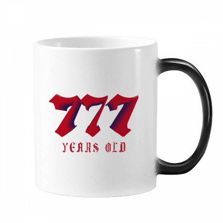

Seven Hundred Year Old Vitality Mug Changing Color Cup Morphing Heat Sensitive 12oz