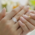 thumbnail image 3 of 2 Carat IGI Certified Round Shape Lab Grown Diamond Engagement Ring | 14K White Gold | Rosalind Split Shank Halo Lab Diamond Ring | FG-VS1-VS2 Quality Friendly Diamonds, 3 of 6