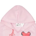 thumbnail image 6 of Disney Minnie Mouse Girl's Zip-Up Hoodie - Minnie Autograph Long Sleeve Hooded Sweatshirt for Kids and Toddlers (4-6X), 6 of 9