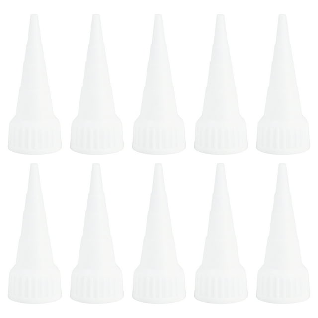 10Pcs Replacement Nozzle Tip Applicator For E6000 100ML Glue Fits