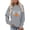 Grey [Womens Halloween Sweatshirts] [WenDA6070210], variant on Halloween Sweatshirt for Women Dressy Casual Heart Hand Bones Pumpkin Printed Long Sleeve Sweaters for Women Tops Womens Fall Fashion Clothing Trendy 2026 Outfits Beige, S