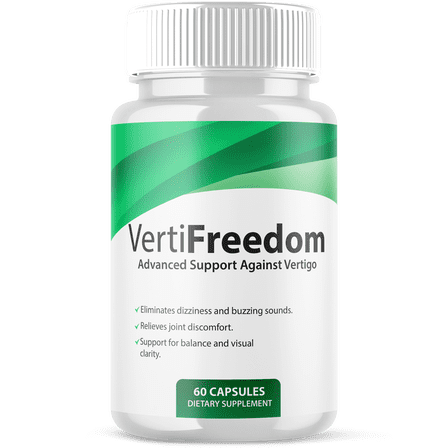 VertiFreedom Pills Advanced Formula Vitamin Supplement Support Against Vertigo Verti Freedom 60 Capsules