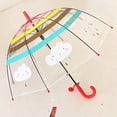 thumbnail image 2 of Umbrella Transparent Umbrella Cartoon Long Handle Umbrella For Children, 2 of 8