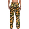 thumbnail image 3 of Daiia Autumn Harvest Pumpkin Basket Men's Sleep Pant with Pockets and Drawstring,Pajama Pants-Medium, 3 of 9
