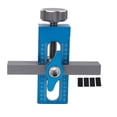 thumbnail image 2 of Cabinet Door Installation Positioner, Accurate Scale Leveler Stable Aluminium Alloy Cabinet Door Position Tool Effort Saving with Rubber Pads for Closet, 2 of 7