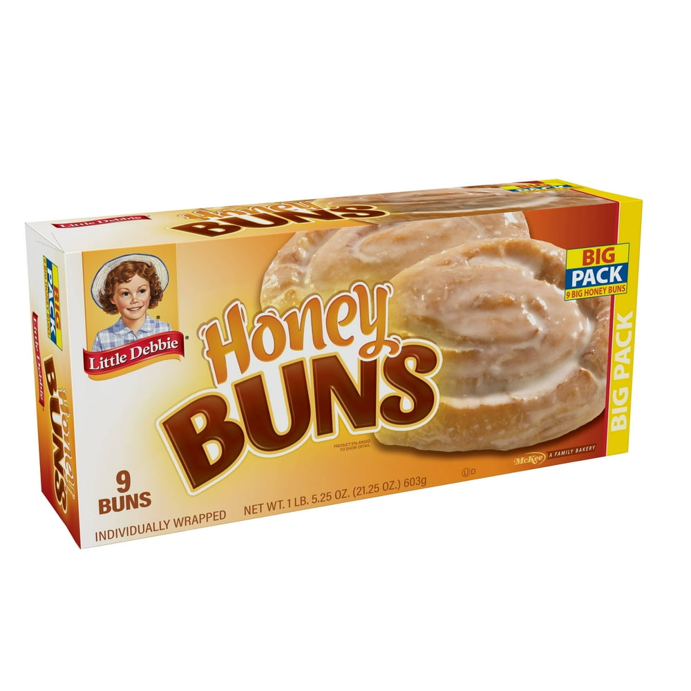 Little Debbie Honey Buns, 9 ct, 21.25 oz