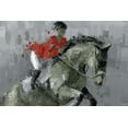 thumbnail image 2 of Parvez Taj "Equestrian Trick Riding" Painting Print on Wrapped Canvas, 2 of 7