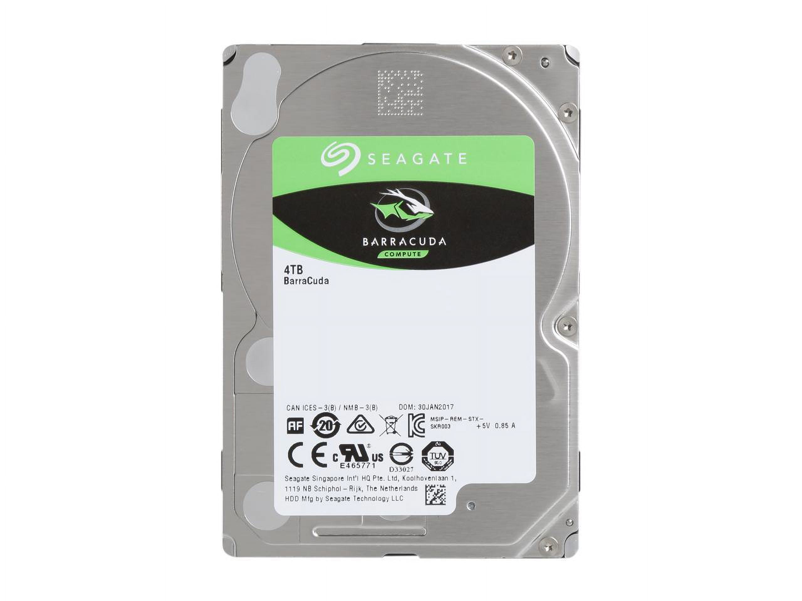 Seagate BarraCuda 4TB Internal HDD - PC Storage, Laptop