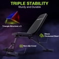 thumbnail image 7 of Mikolo 9 Positions Adjustable Weight Bench, Foldable Workout Bench with 800lbs Weight Capacity, Bench Press Bench for Full Body Workout, 7 of 7