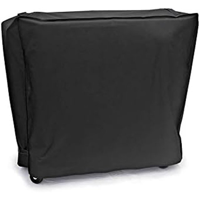 Housse de Chariot de Radiateur, Chariot de Refroidissement à Roulettes Quadruples, Housse de Protection, Utilisée pour Chariot de Boissons Extérieur, Congélateur, Refroidisseur de Fête, Noir, 90 x 52 x 88 cm