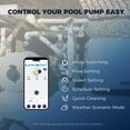 thumbnail image 3 of Smart Variable Speed Pool Pump 2 HP, 115/208-230V, In/Above Pool Pump With Smart Life APP Control, Energy Star Certificate, High Flow & Self Primming, 3 of 9