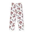 thumbnail image 4 of Xecao Red Snake Men's Straight Lounge Pajama Pants: The Ultimate in Comfortable Sleepwear, 4 of 9
