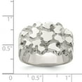 thumbnail image 2 of 925 Sterling Silver Mens Nugget Ring Man   For Dad Mens  For Him, 2 of 6