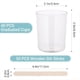 thumbnail image 3 of Kit de 90 Vasos Mezcladores de Epoxi, 40 Vasos Graduados, Vasos de Escala Transparente con Paquete de 50 Varillas de Madera para Mezclar, 100 Ml, 3 of 7
