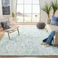 thumbnail image 2 of SAFAVIEH Capri Nicholas Diamond Wool Area Rug, Blue/Ivory, 8' x 10', 2 of 7