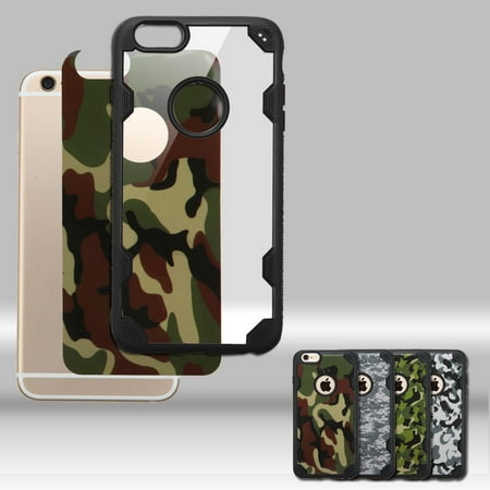- Challenger FreeStyle Hybrid Case with Designer Inserts for iPhone 6 Plus / 6S Plus - Camouflage