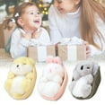 thumbnail image 3 of Soumake Sleeping Animal Plush Toy With Woven Basket Puppy Cat Bunny Plushie Stuffed Bear Koala Doll Home Office Bedroom Decoration Kids Adults Gift, 3 of 8