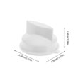 thumbnail image 3 of 4pcs Microwave Oven Timer Knob Replacement Adjustable Rotary Switch for Precise Cooking Control Universal for Stoves Ovens Heaters, 3 of 3