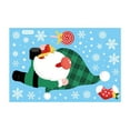 thumbnail image 1 of LSLJS Christmas Wall Stickers, Père Noël Rudolph Sticker Noël Centre Commercial Verre Window Décoration, Noël Decorations, 1 of 2