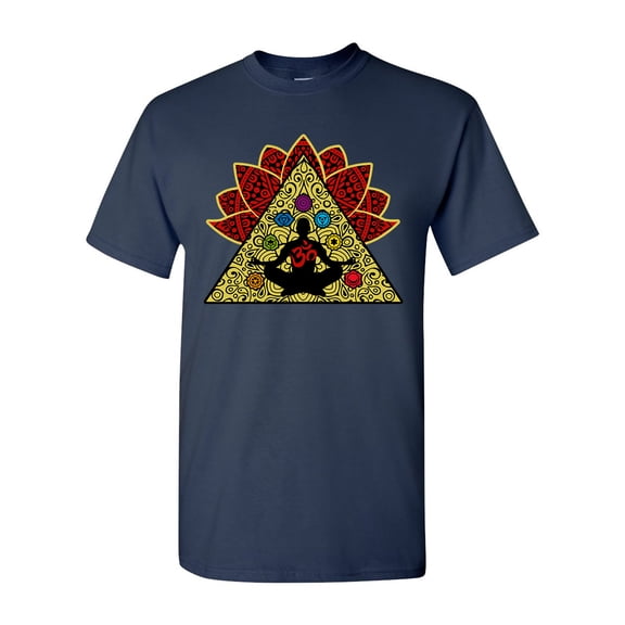 Yoga Meditation Elements Relax Energy DT Adult T-Shirt Tee