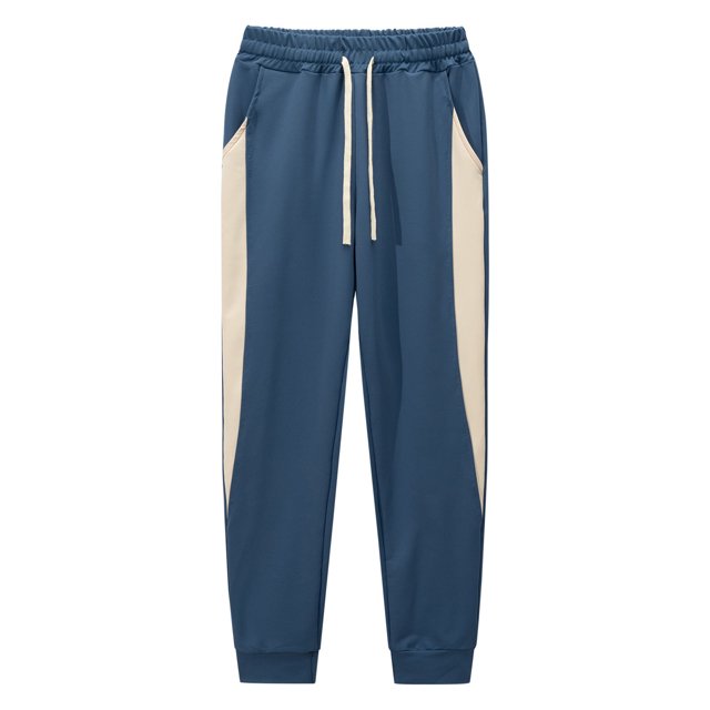 YDLCAFD Gym Pants Men Loose Fit Men'S Side Colorb Locked Drawstring Elastic Waist Loose Casual Sweatpants Sweatpants