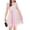 Gradient, variant on Arshiner Girls Dress Contrast Mesh Puffy Short Sleeve A Line Casual Party Dress