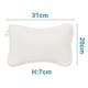 thumbnail image 5 of Almohada de baño con 2 ventosas, almohada para el cuello hecha de poliéster de secado rápido, 5 of 5