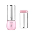 thumbnail image 2 of CHOK Portable Blenders (Double Cup)  Personal Size Juicer Cup for Shakes  Baby Food Mixing Machine USB Rechargeable with Six Slices  for Sports Travel and Outdoors  Content Household, 2 of 9