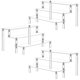 thumbnail image 1 of Acrylic Riser Clear Display Stand Cologne Organizer Acrylic Shelves 3 Tier Shelf for Amiibo Funko Figures Toys, 1 of 5