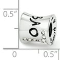 thumbnail image 3 of Reflection Beads Sterling Silver Reflections Crystal Love Bead, 3 of 3