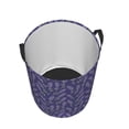 thumbnail image 3 of Goofa Lavender Flowers Printed Circular Hamper,Laundry Basket with Handles,Storage Baskets Foldable,Large Capacity Laundry Hamper-Medium, 3 of 8