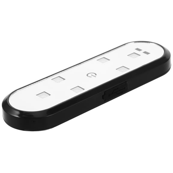 Raindrops Wireless LED Car Door Lights for ABS White Stylish Ambiance 6x1.5in