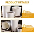thumbnail image 4 of MasteelfCA 100Pcs Paper Cups Hot Cold Drinks Paper Cups Coffee Cups for Camping Party Office 8oz, 4 of 7