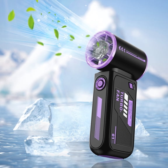 AZXY Portable Fan,Handheld Fan,Mini Fan Handheld,Rechargeable Hand Held Fans on Clearance,Personal Portable Hand Fans for Outdoors Travel,Purple