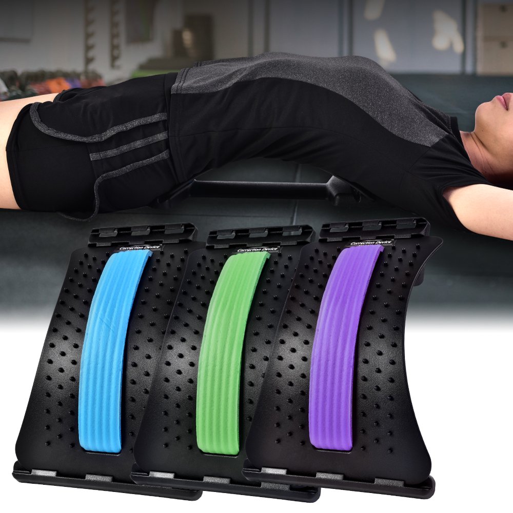 Dilwe Back Stretcher Lower Lumbar Muscle Massage Support Pain Relief