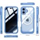 thumbnail image 5 of Funda Magnética de Privacidad para iPhone 17, Protector de Pantalla de Privacidad, Protección de Grado Militar Funda de Cuerpo Completo Anti Peep a Prueba de Golpes de Vidrio  Borde de Silicona, 5 of 8