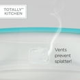 thumbnail image 2 of Totally Kitchen Rectangle Food Containers, Teal, 20 Pcs, 2 of 10
