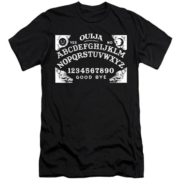 Ouija - Board On Black - Premium Slim Fit Short Sleeve Shirt - Medium