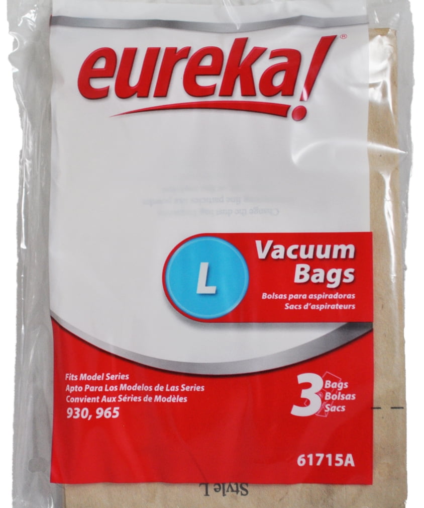 313 Style L 61715 960 Series Canister Vacuum Paper Bags 12 Eureka 61715A 