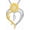 F, variant on Initial Necklace 925 Sterling Silver Sunflower Heart Letter Pendant Alphabet Anniversary Birthday Jewelry Gifts for Women Mom Girlfriend Wife Her