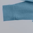 thumbnail image 4 of Eryao Men's Two-Piece Outfit Sets Casual Long Sleeve Button Down Hoodies and Elastic Waist Shorts with Pockets Summer Beach Vacation Lounge Suits,Sky Blue,L, 4 of 6